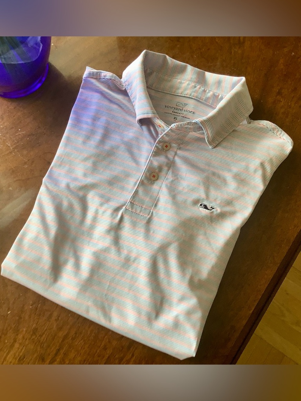 Vineyard Vines Sankaty Performance Polo in Youth Kid's XL (18)